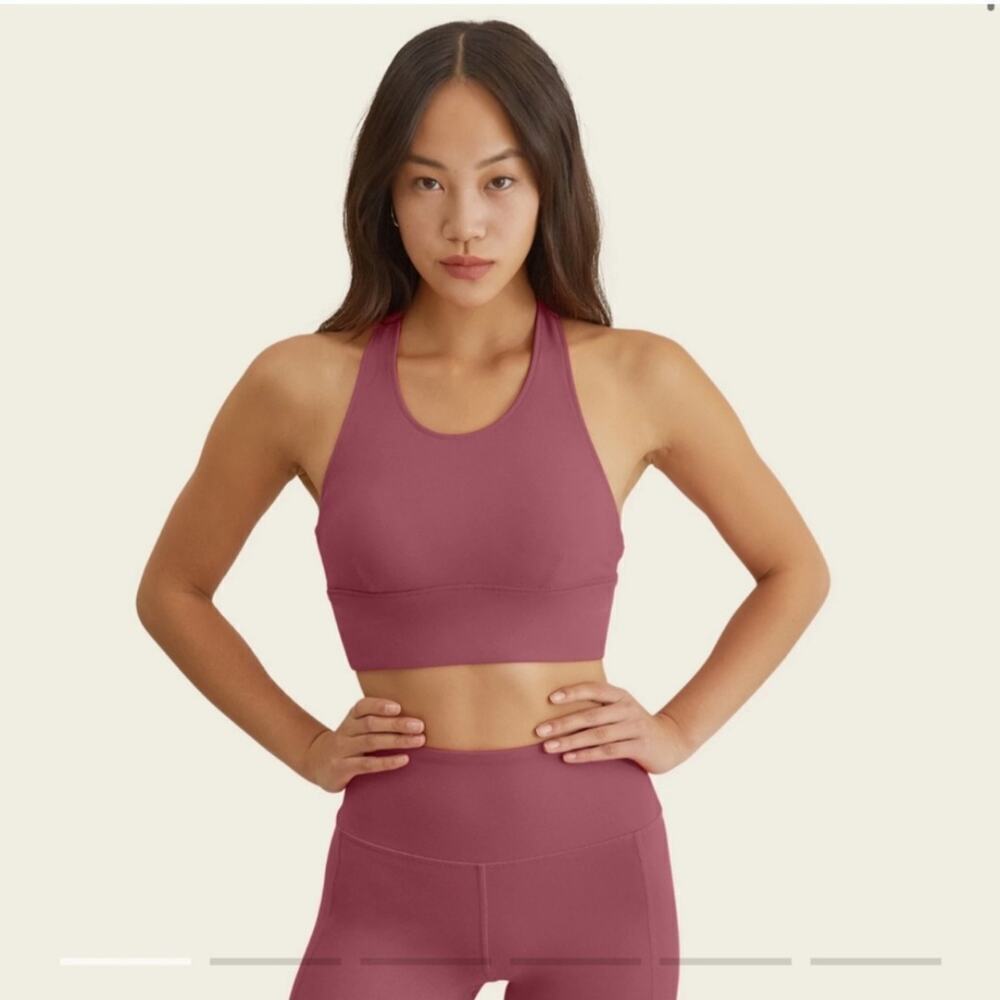 Italic Racerback Sports Bra In Maeve Pink Size Xs Nwt — image 7 of 7